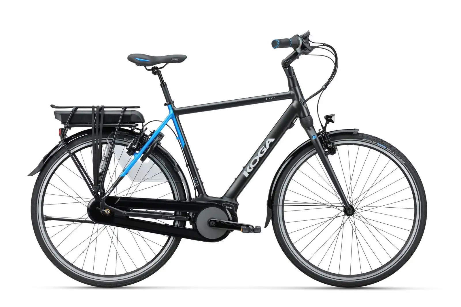 Koga Koga E-Nova, accu 500Wh, off black matt, Heren, H60 voor lengte: 185 - 190cm - Image 1