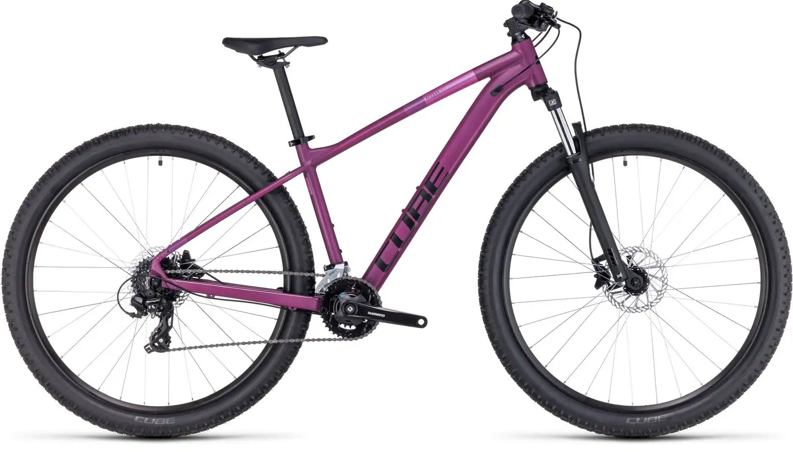 Cube ACCESS WS DARKPURPLE/PINK - Image 1
