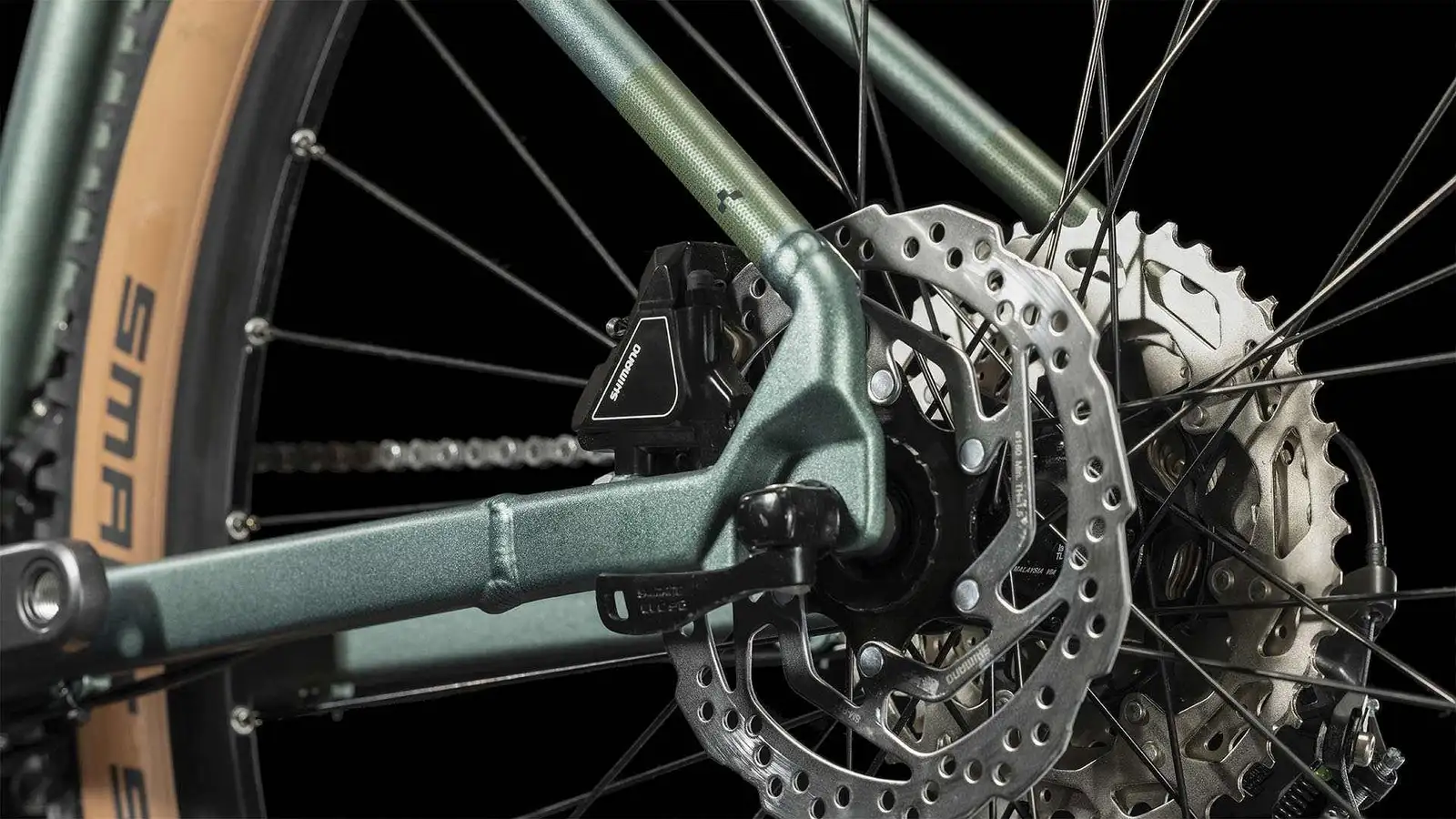 Cube ACCESS WS RACE SPARKGREEN/OLIVE - Image 3