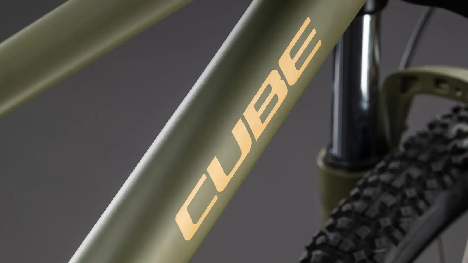 Cube AIM SLX DUSTYOLIVE/GOLD - Image 3