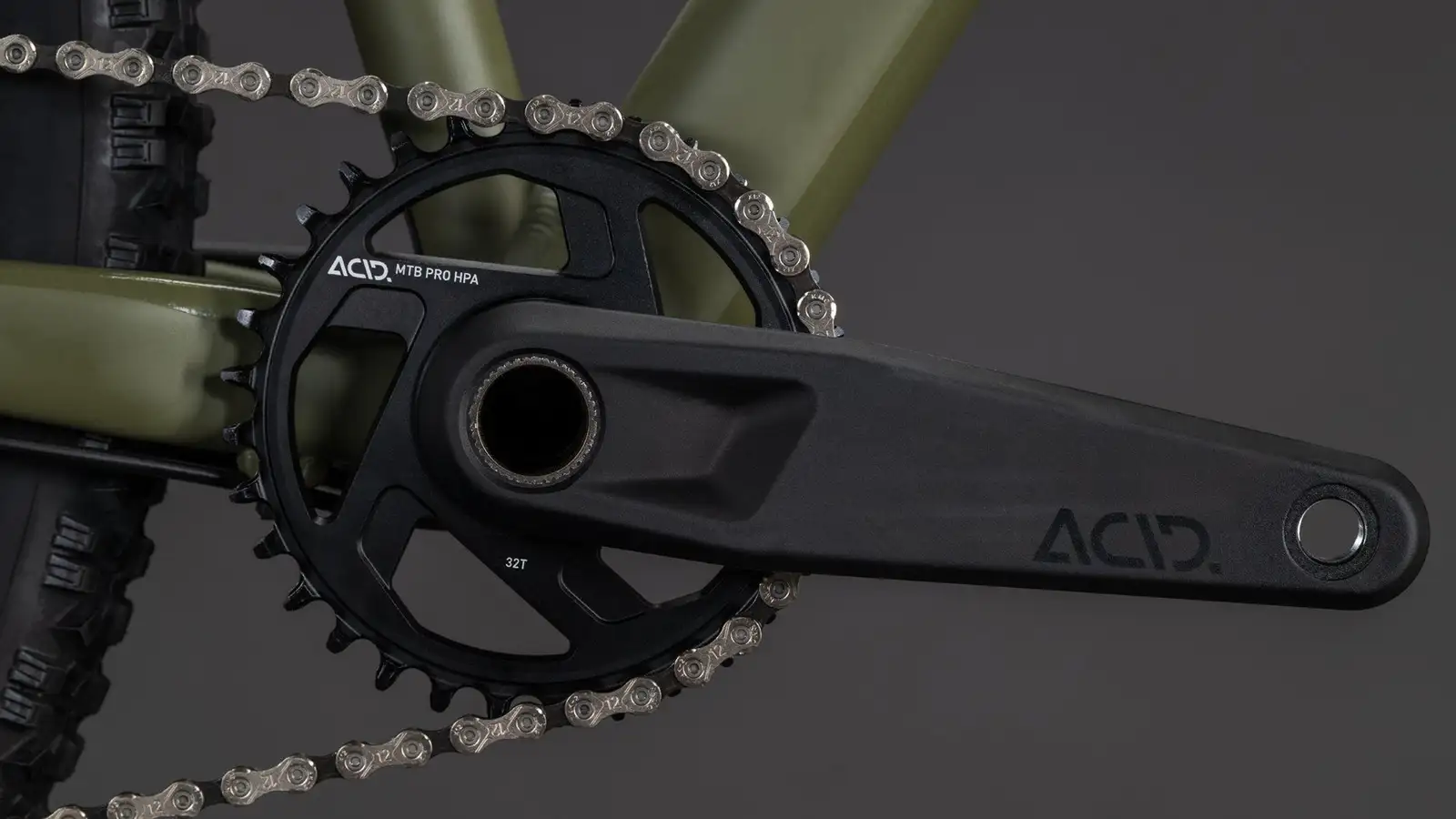 Cube AIM SLX DUSTYOLIVE/GOLD - Image 5