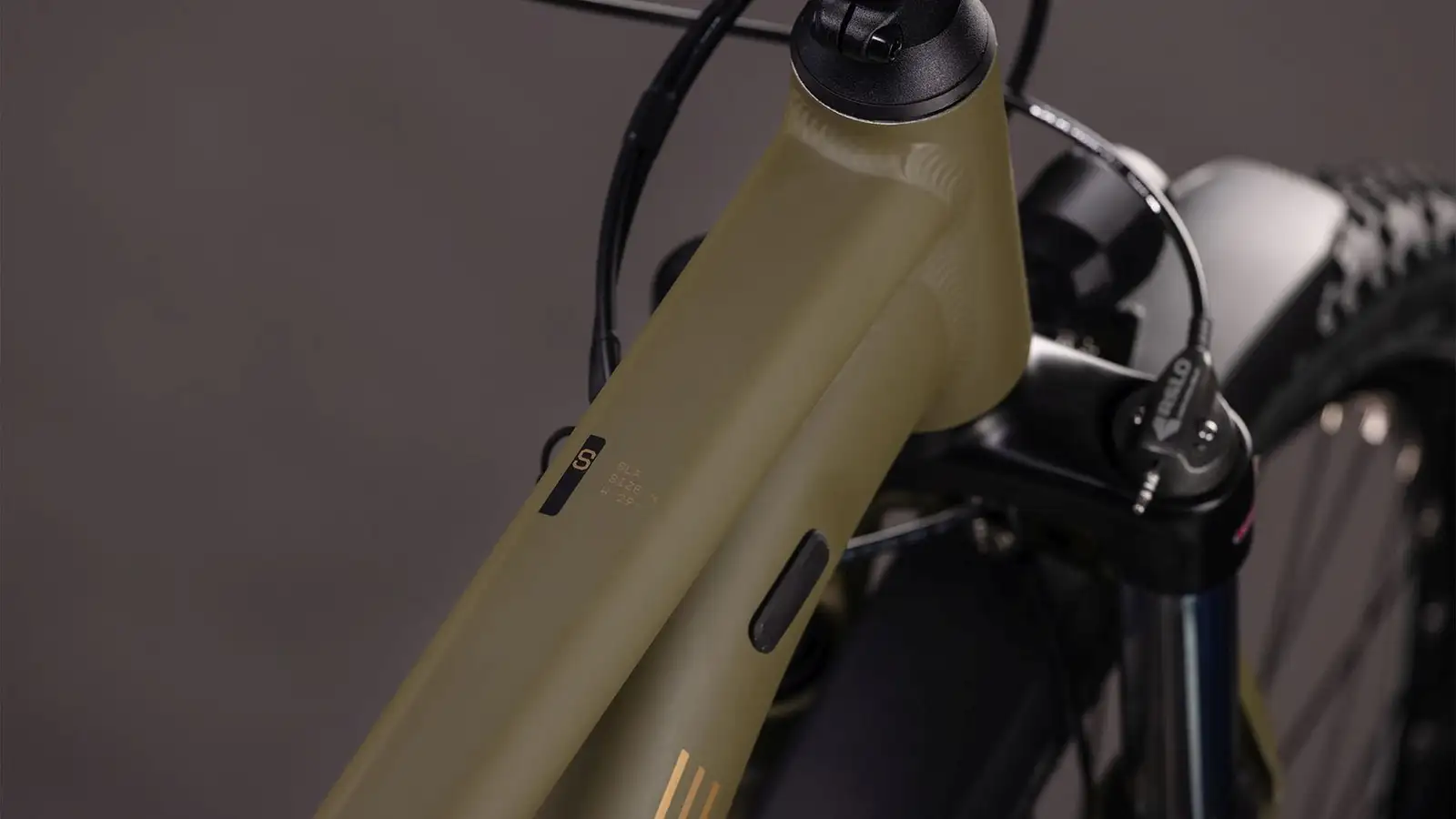 Cube AIM SLX FE DUSTYOLIVE/GOLD - Image 2