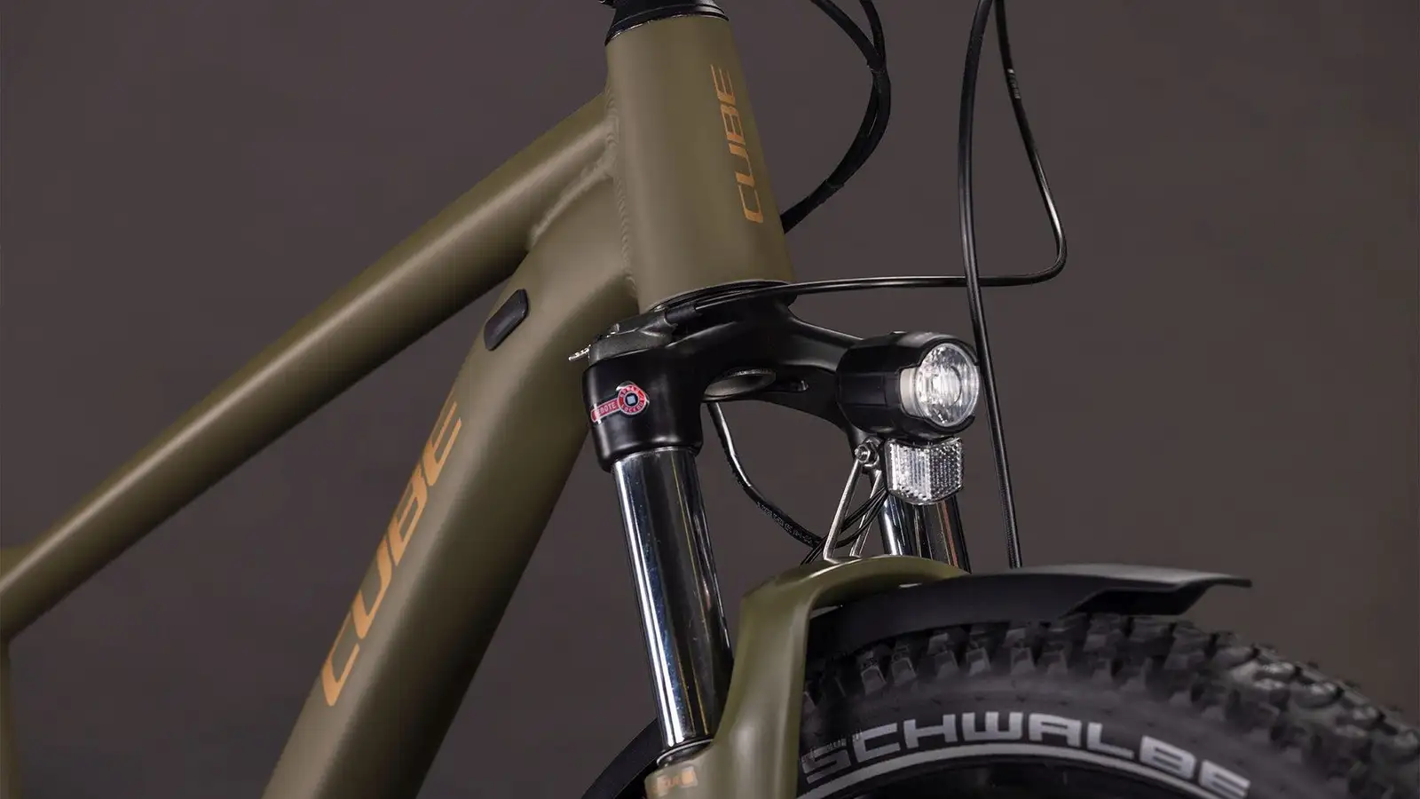 Cube AIM SLX FE DUSTYOLIVE/GOLD - Image 6