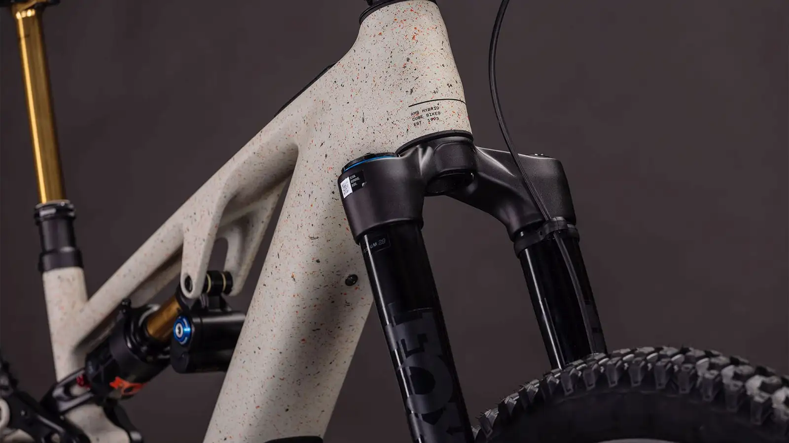 Cube AMS HYBRID ONE77 C:62 SUPER TM 600X REEDBEIGEGRIT/ORANGE - Image 9