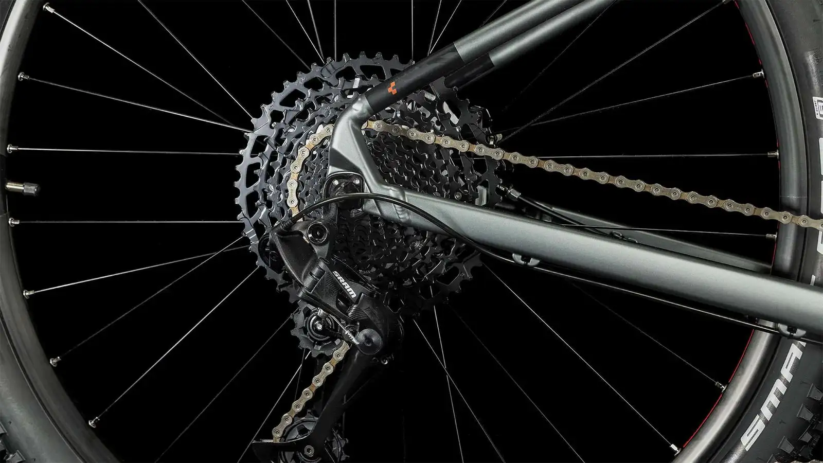 Cube ANALOG FLASHGREY/RED - Image 6