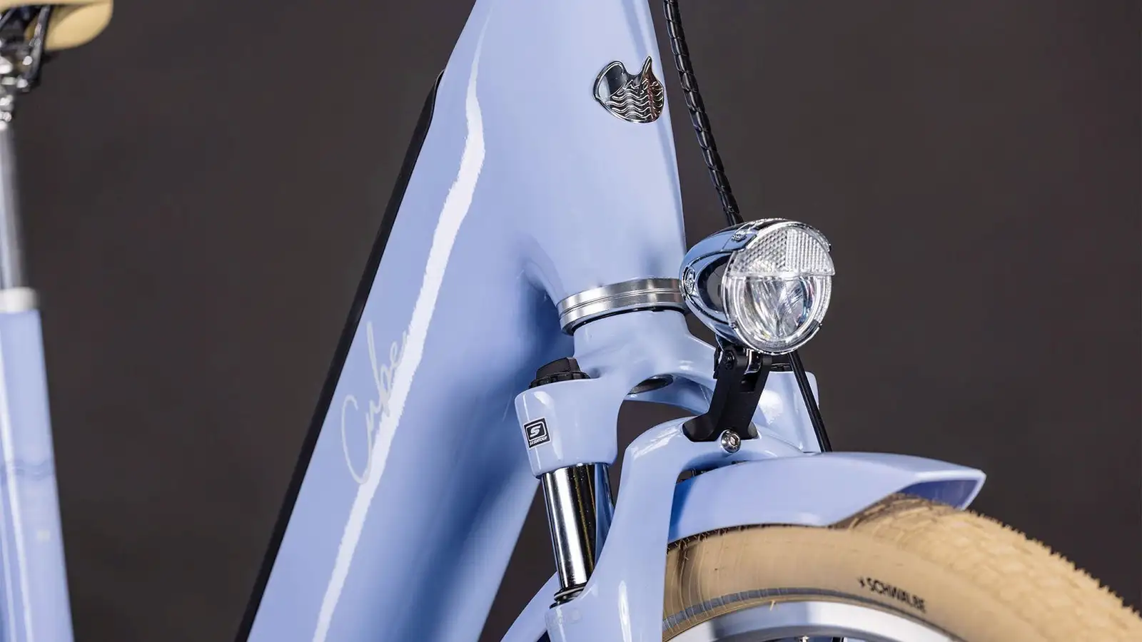 Cube ARUBA HYBRID 600 BLUEBLOSSOM/CREME - Image 5