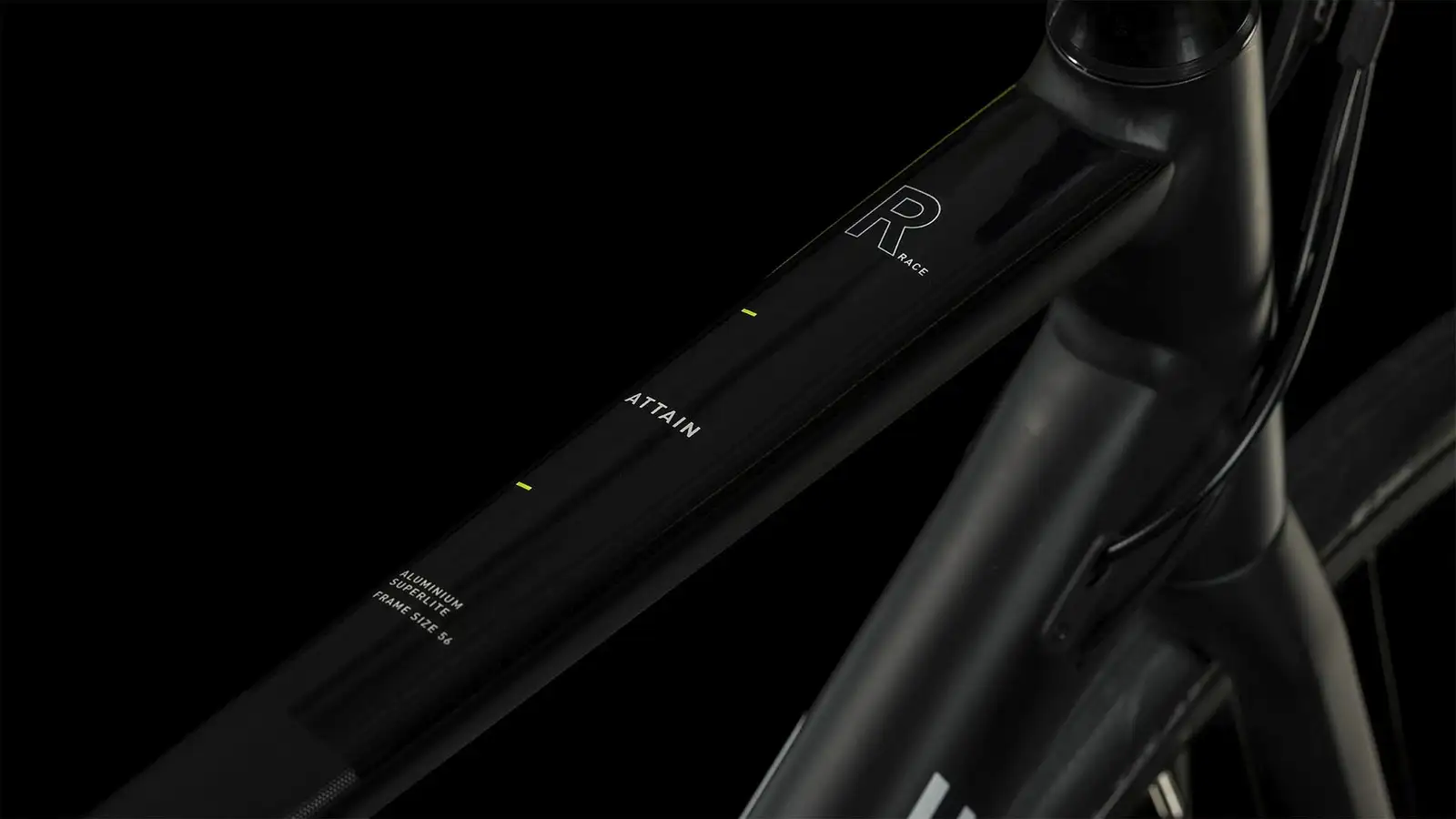 Cube ATTAIN RACE BLACK/WHITE - Image 3