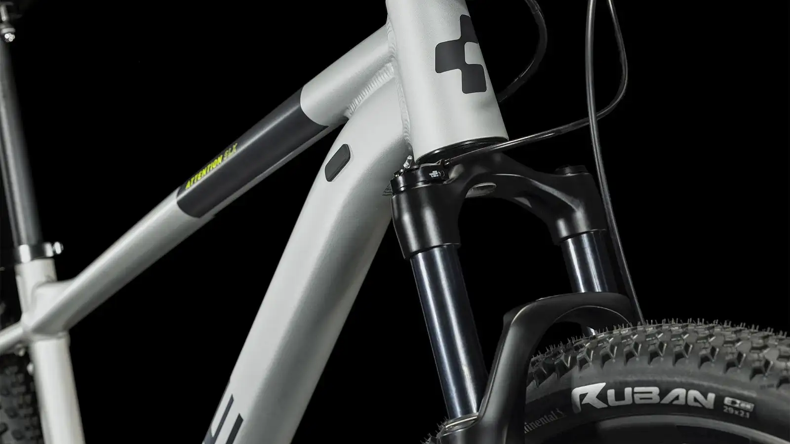 Cube ATTENTION SLX SILVERGREY/LIME - Image 5