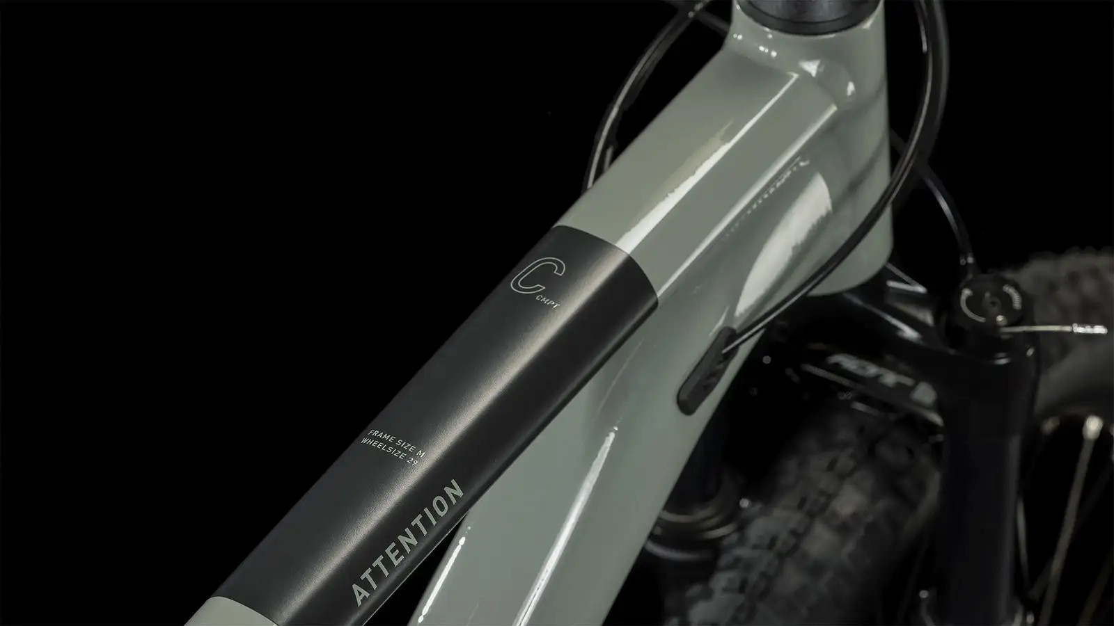 Cube ATTENTION SWAMPGREY/BLACK - Image 2