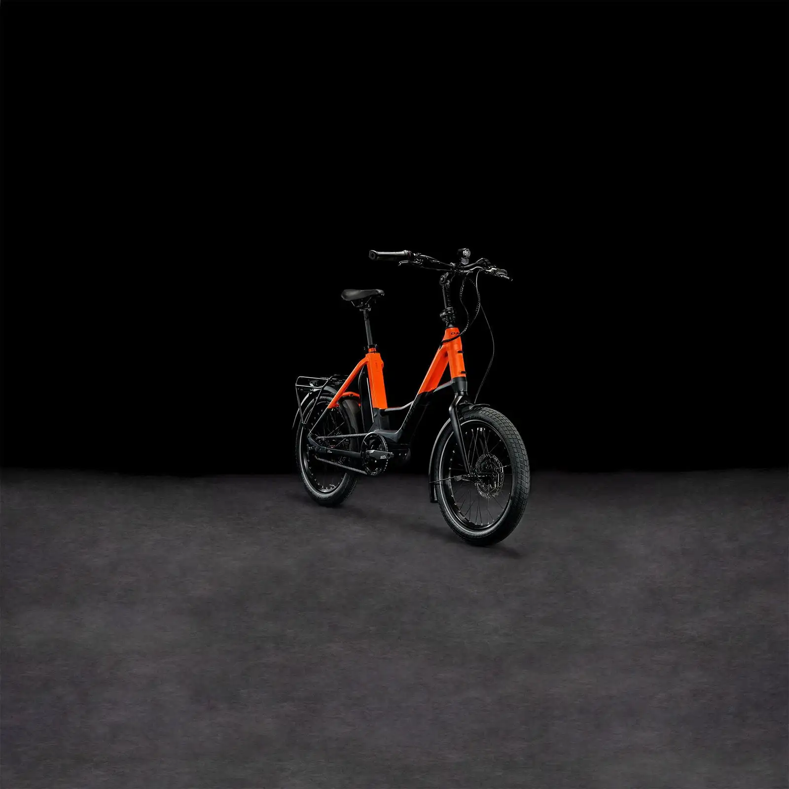 Cube COMPACT HYBRID 500 BLACK/SPARKORANGE - Afbeelding 7