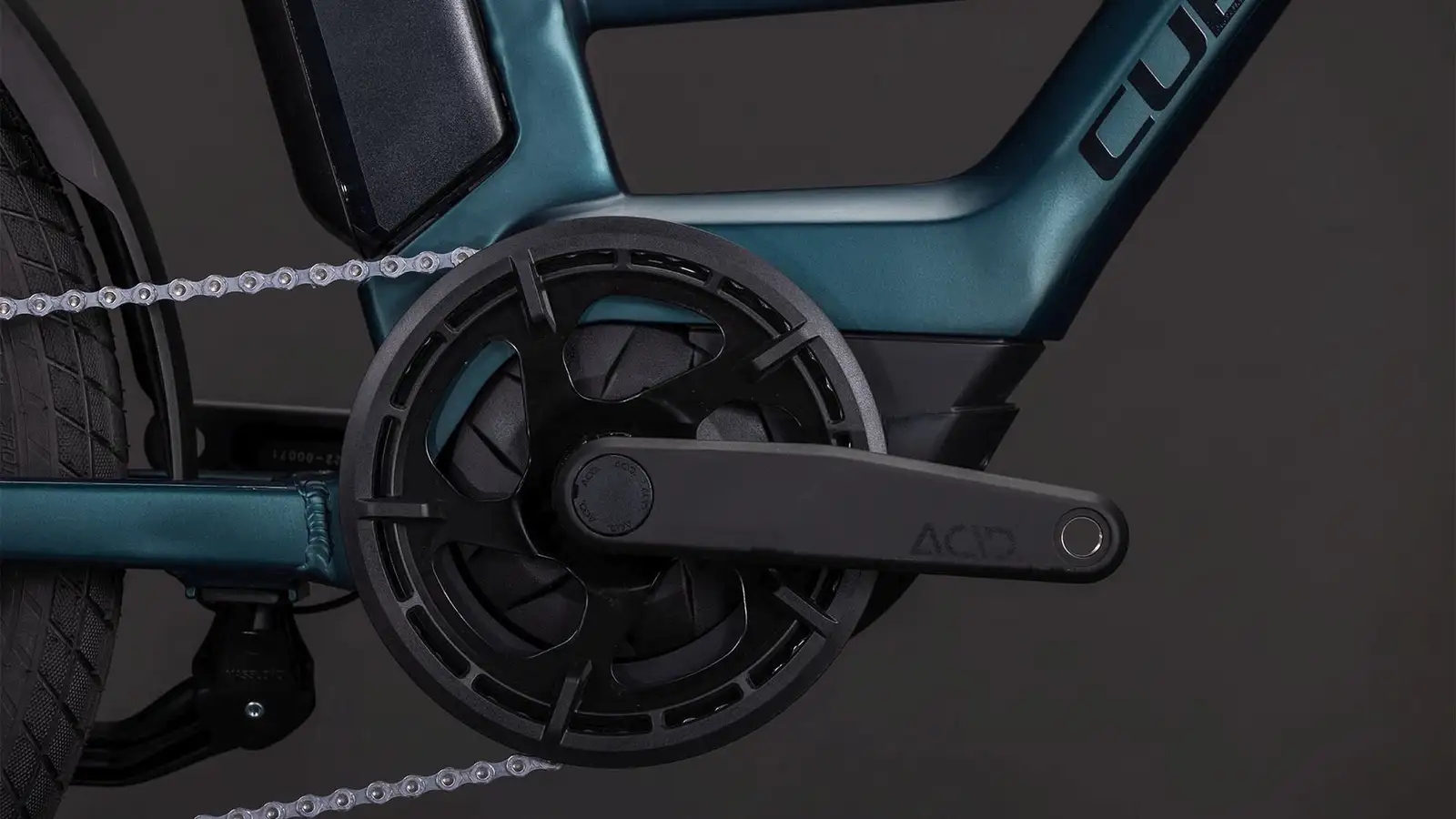 Cube COMPACT HYBRID 545 ROYALGREEN/BLACK - Image 4