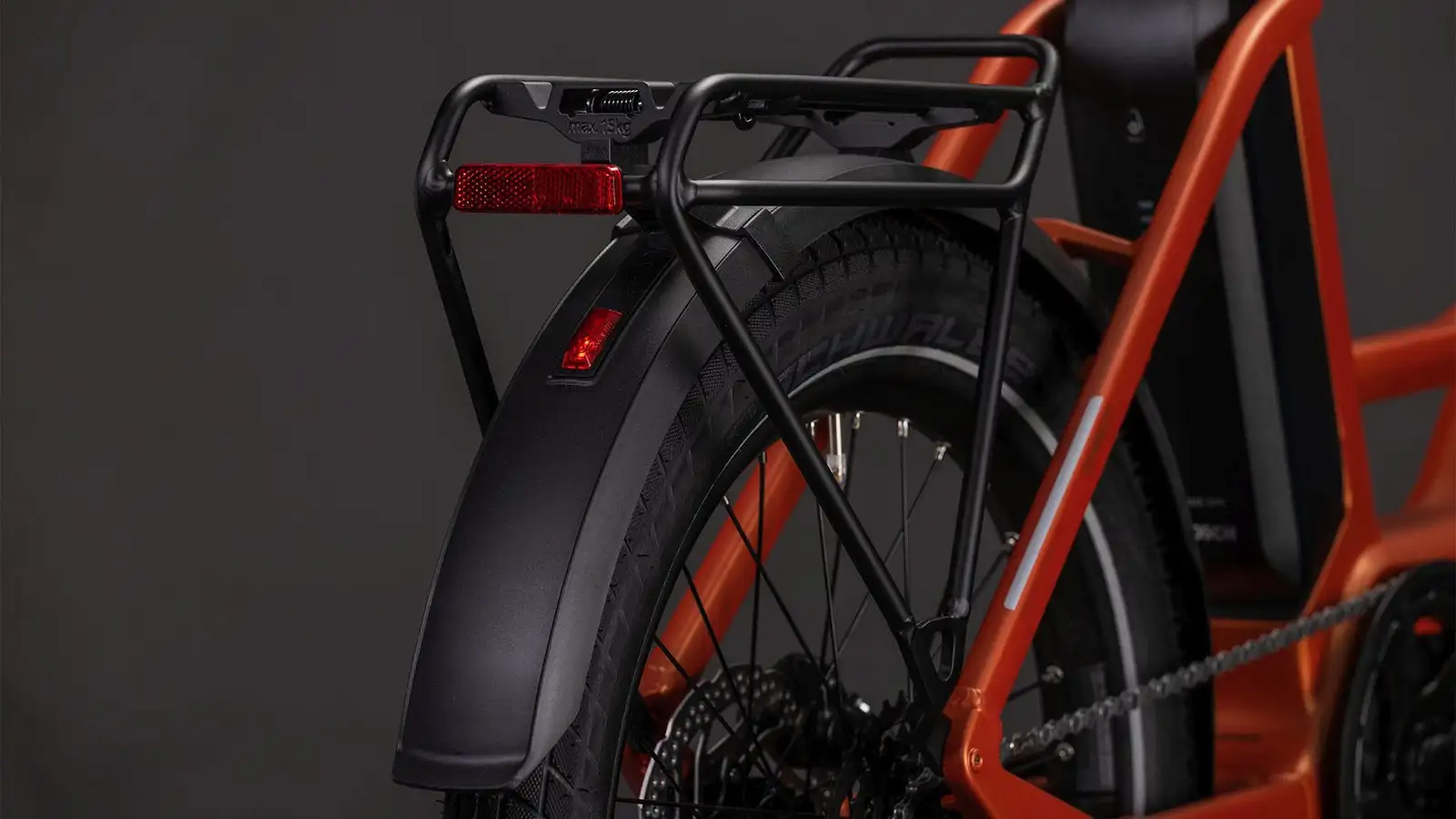 Cube COMPACT HYBRID 545 RUSTORANGE/REFLEX - Image 3