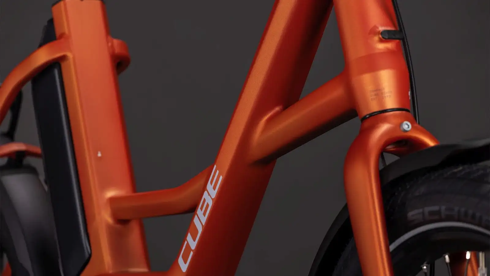 Cube COMPACT HYBRID 545 RUSTORANGE/REFLEX - Image 5