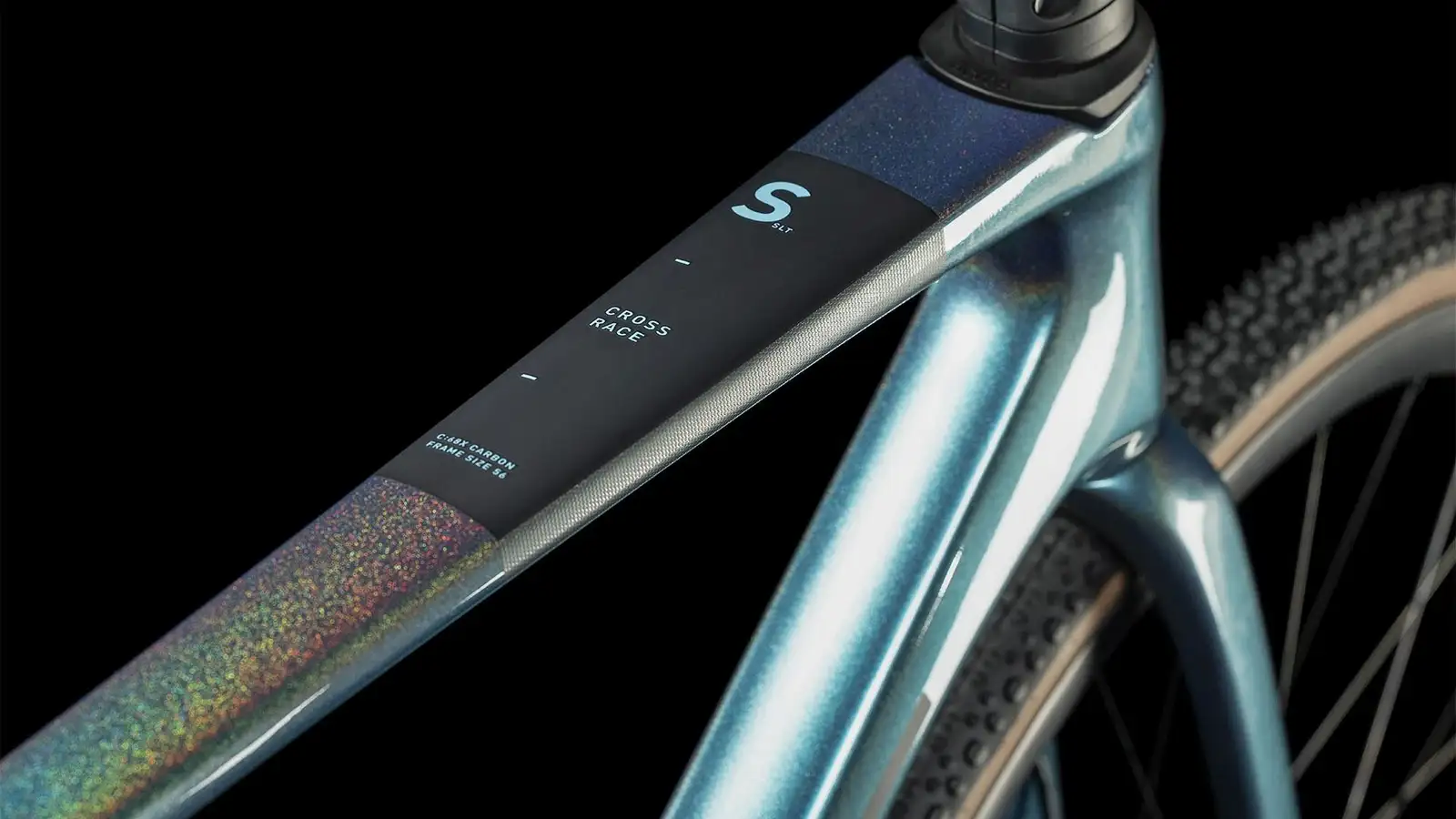 Cube CROSS RACE C:68X SLT PRIZMBLUE/CARBON - Image 2