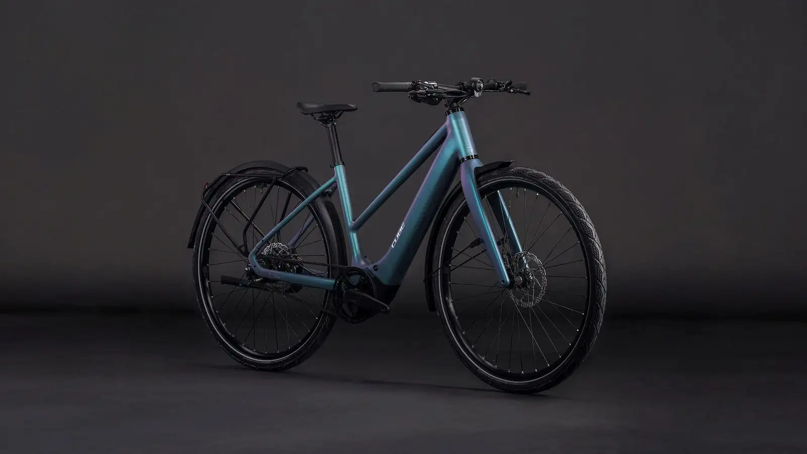 Cube EDITOR HYBRID SLT 400X FE SMARAGDGREY/PRISM - Image 8