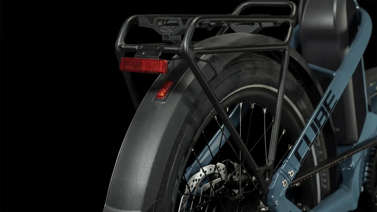 Cube FOLD HYBRID 500 DARKBLUE/BLACK - Image 3