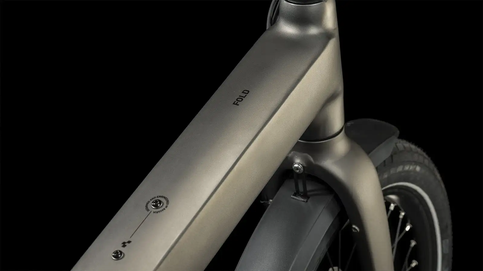 Cube FOLD HYBRID 500 TEAK/BLACK - Afbeelding 2