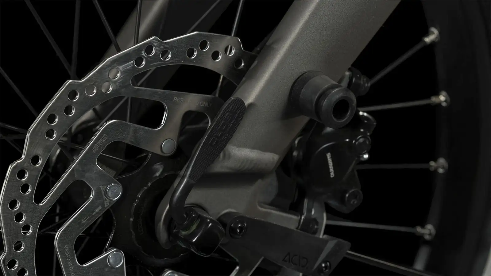 Cube FOLD HYBRID 500 TEAK/BLACK - Afbeelding 6