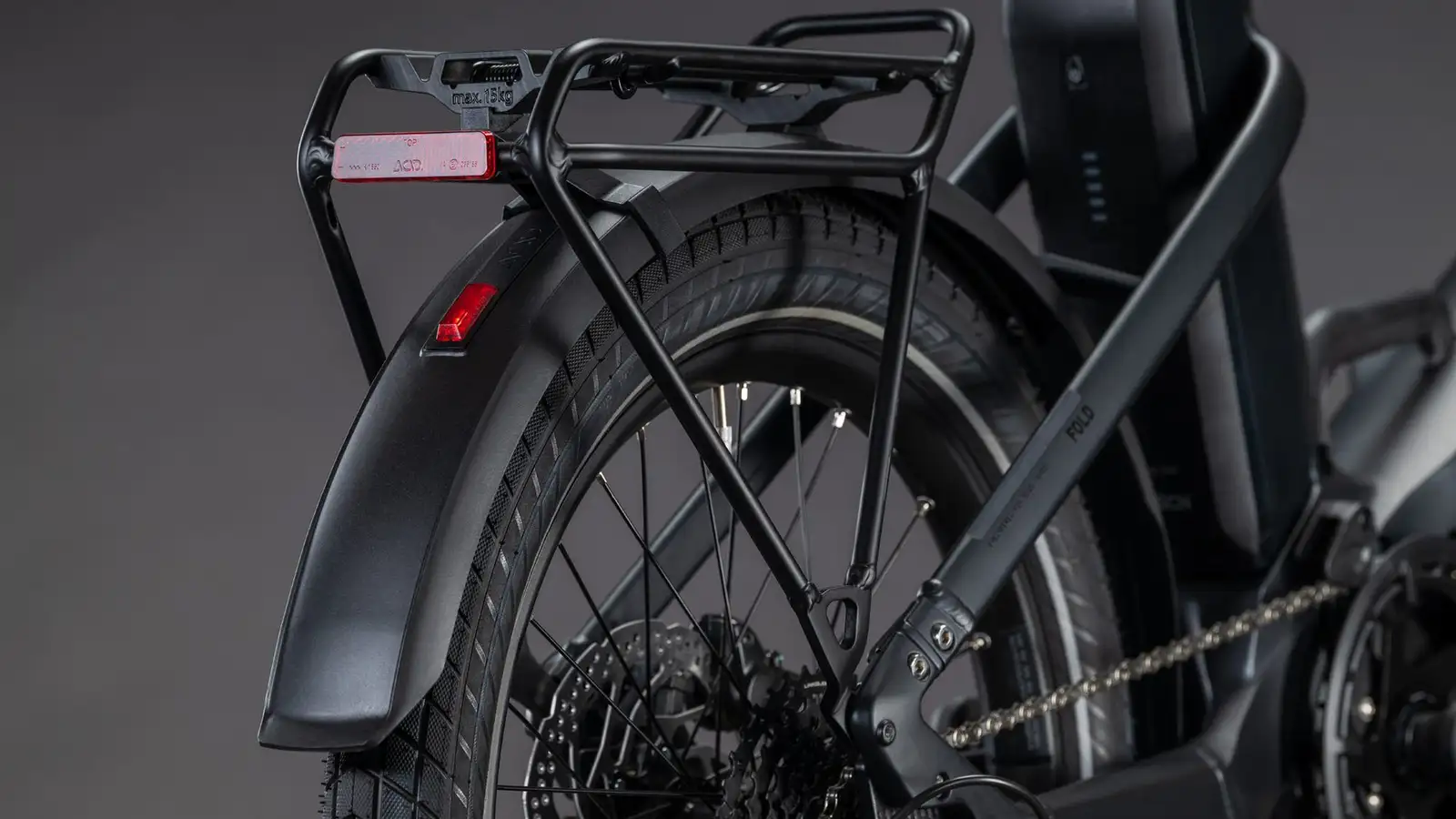 Cube FOLD HYBRID 545 COAL/REFLEX - Afbeelding 5