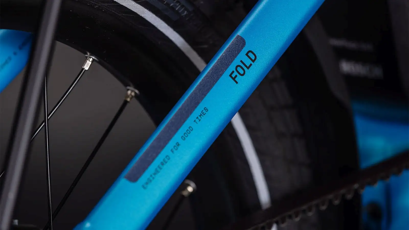 Cube FOLD HYBRID COMFORT 545 AZURE/REFLEX - Afbeelding 4