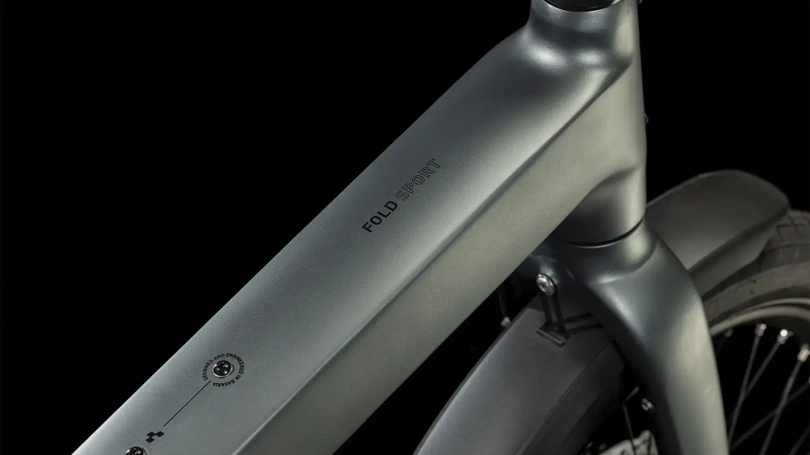 Cube FOLD SPORT HYBRID 500 FLASHGREY/BLACK - Image 2