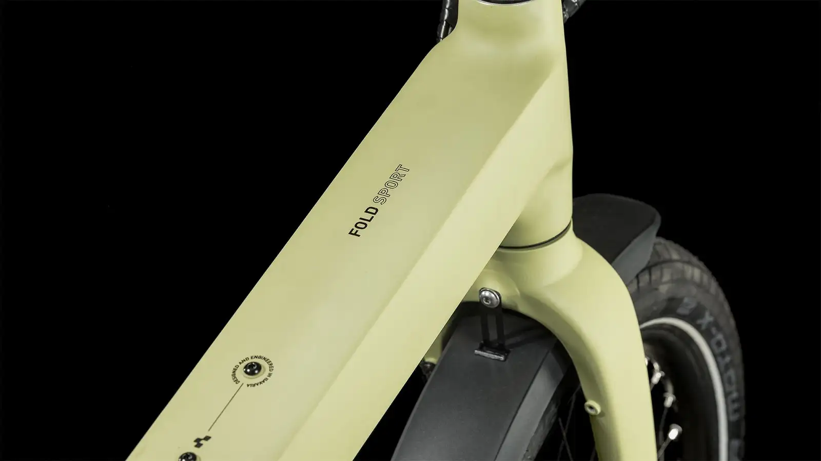 Cube FOLD SPORT HYBRID 500 GREEN/BLACK - Afbeelding 2