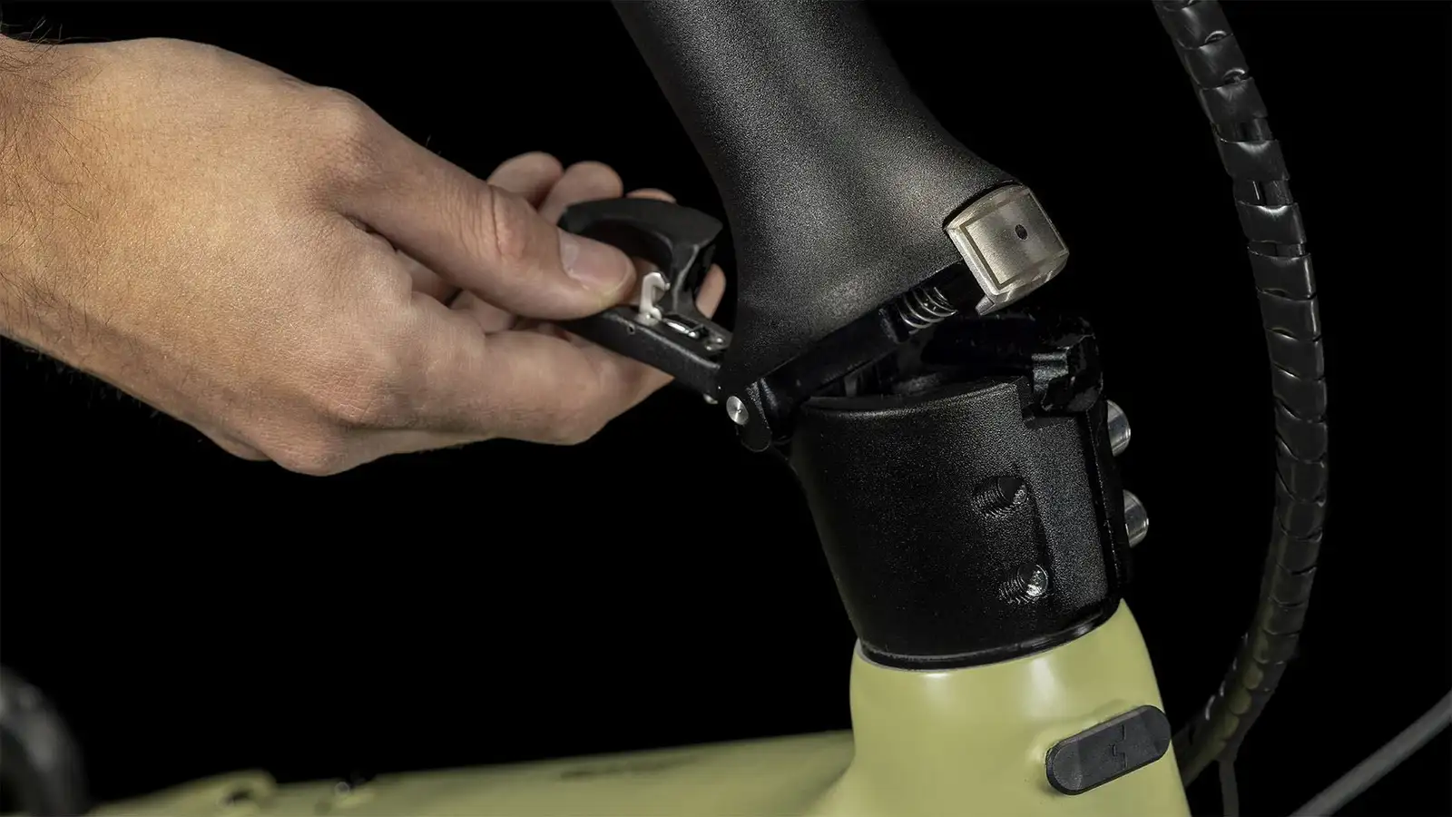 Cube FOLD SPORT HYBRID 500 GREEN/BLACK - Afbeelding 4