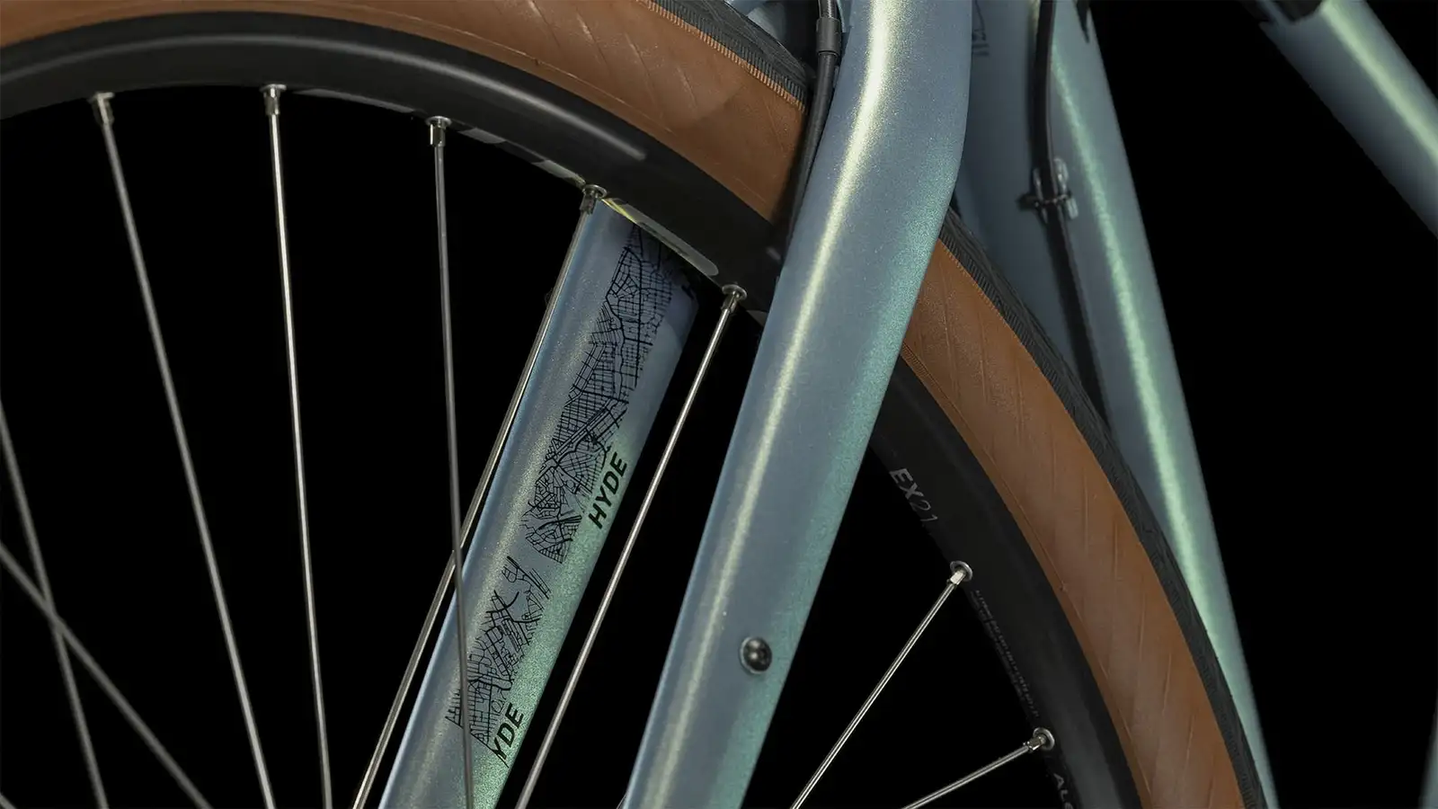 Cube HYDE PRO METALGREEN/BLACK - Image 3