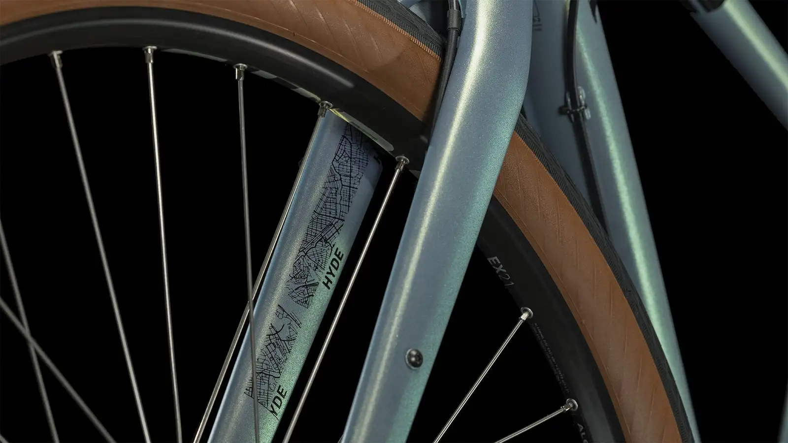 Cube HYDE PRO METALGREEN/BLACK - Image 6