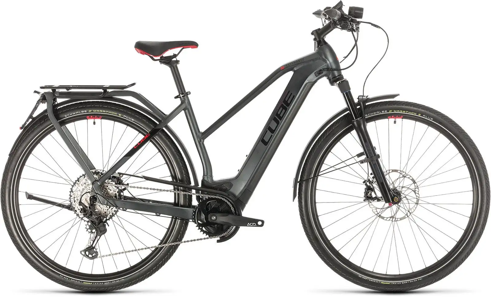 Cube KATHMANDU HYBRID 45 625 IRIDIUM/RED - Image 2