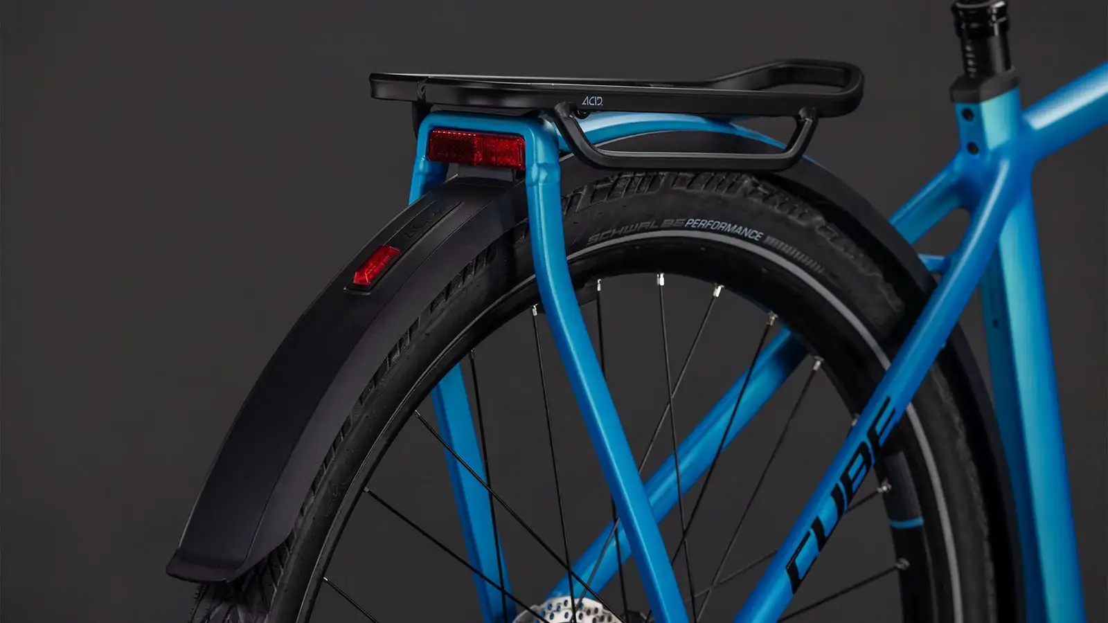 Cube KATHMANDU HYBRID COMFORT PRO 800 AZURE/BLACK - Image 4