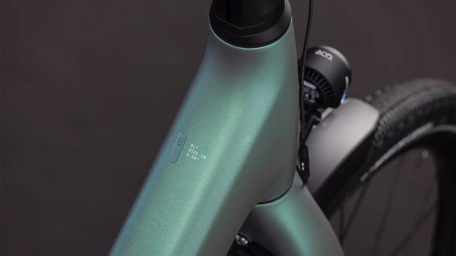 Cube KATHMANDU HYBRID C:62 SLT 400X SEAFOAM/CHROME - Image 2