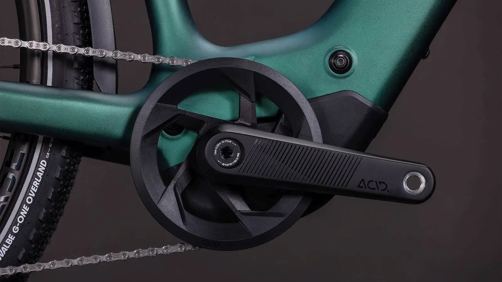 Cube KATHMANDU HYBRID C:62 SLT 400X SEAFOAM/CHROME - Image 5