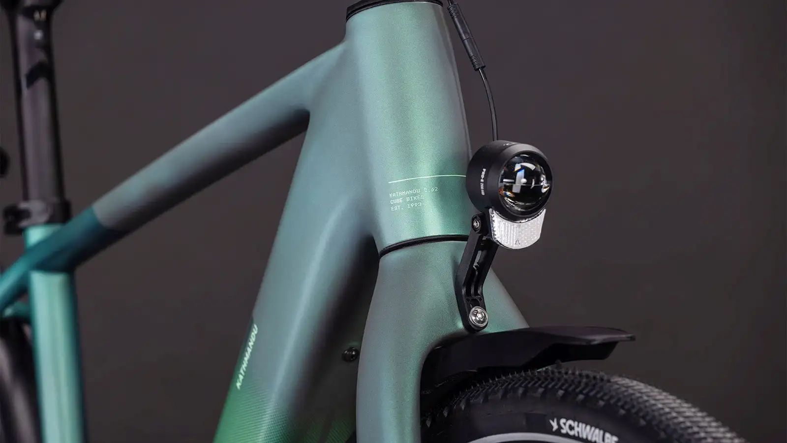 Cube KATHMANDU HYBRID C:62 SLT 400X SEAFOAM/CHROME - Afbeelding 7