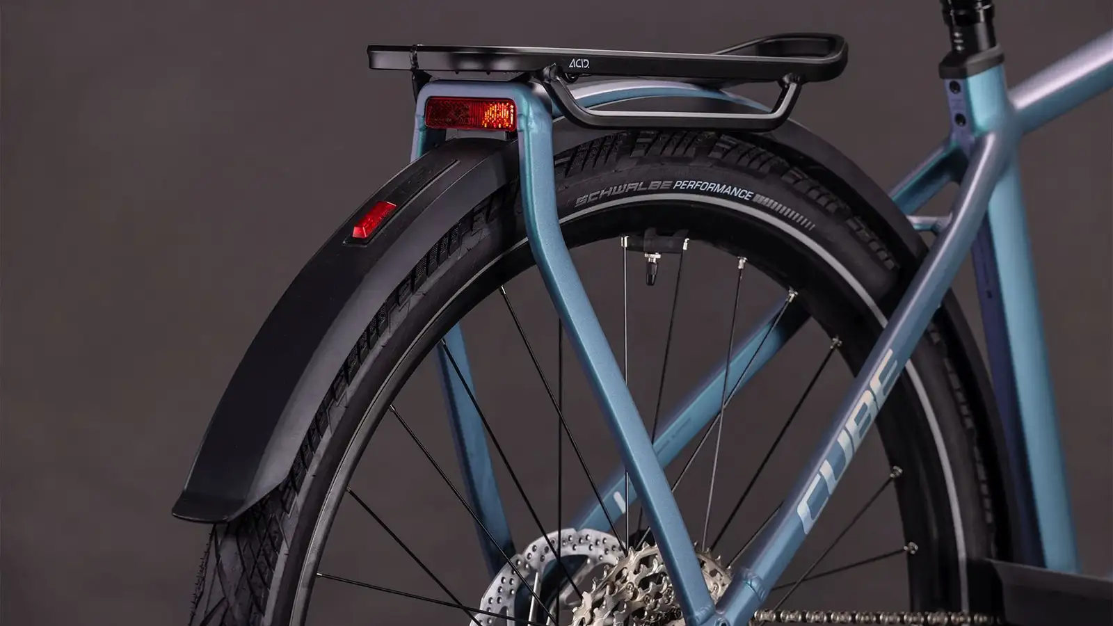 Cube KATHMANDU HYBRID EXC 800 SMARAGDGREY/PRISM - Image 5