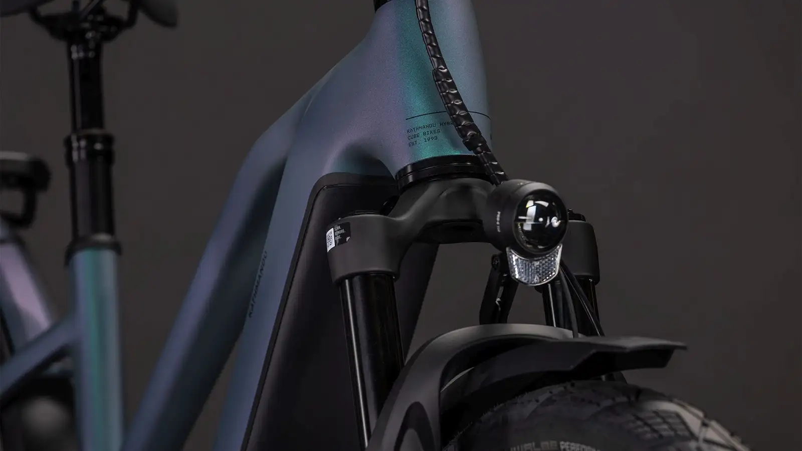 Cube KATHMANDU HYBRID EXC 800 SMARAGDGREY/PRISM - Image 6