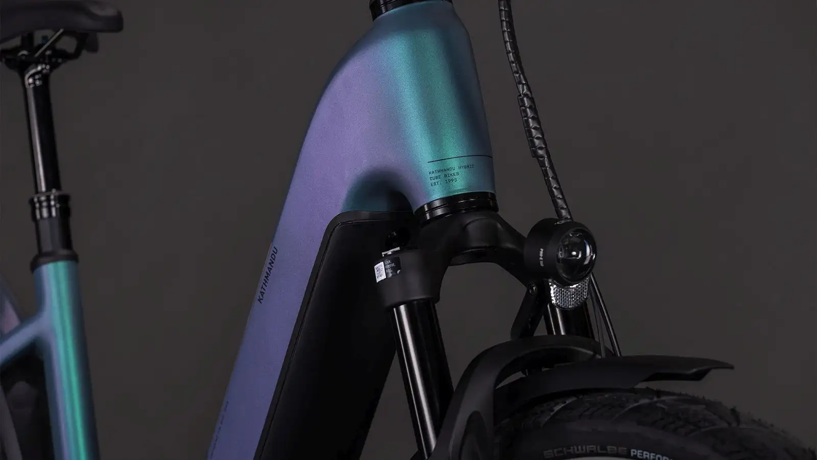 Cube KATHMANDU HYBRID EXC 800 SMARAGDGREY/PRISM - Image 6