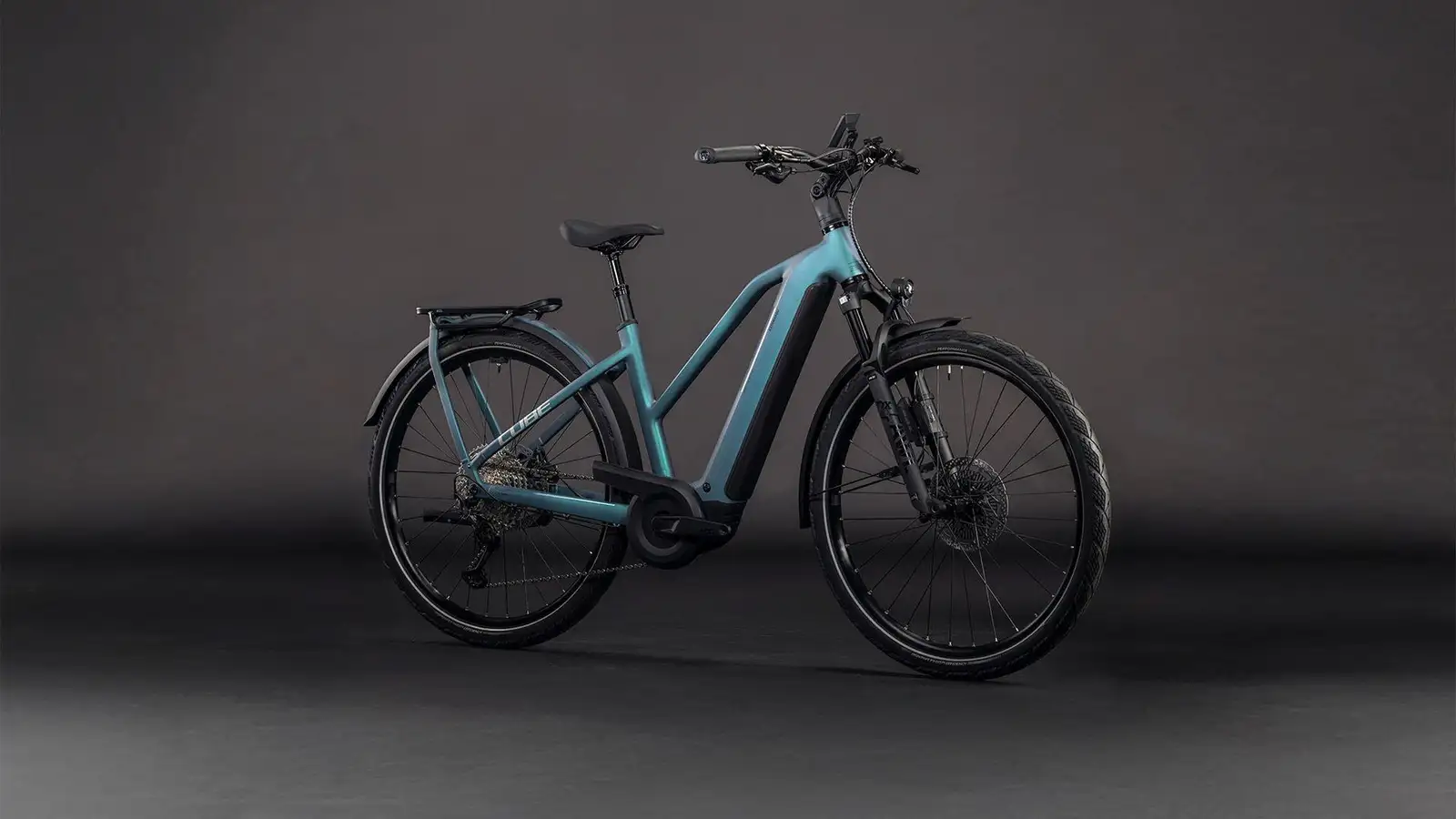 Cube KATHMANDU HYBRID EXC 800 SMARAGDGREY/PRISM - Image 7