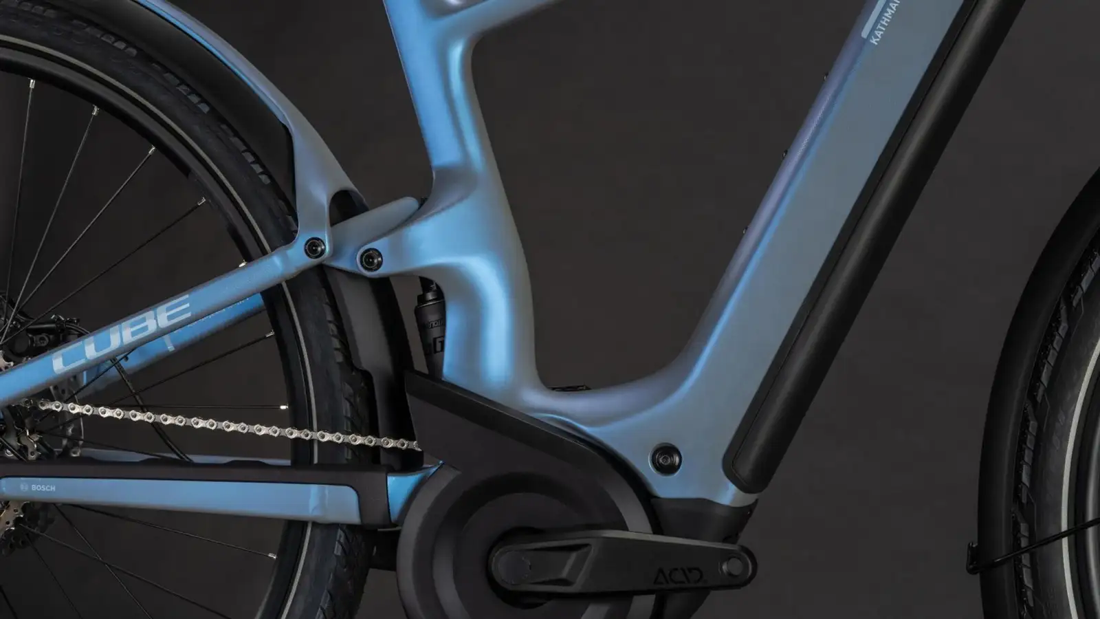 Cube KATHMANDU HYBRID ONE11 HPC PRO 800 HAZEBLUE/BLUE - Afbeelding 4