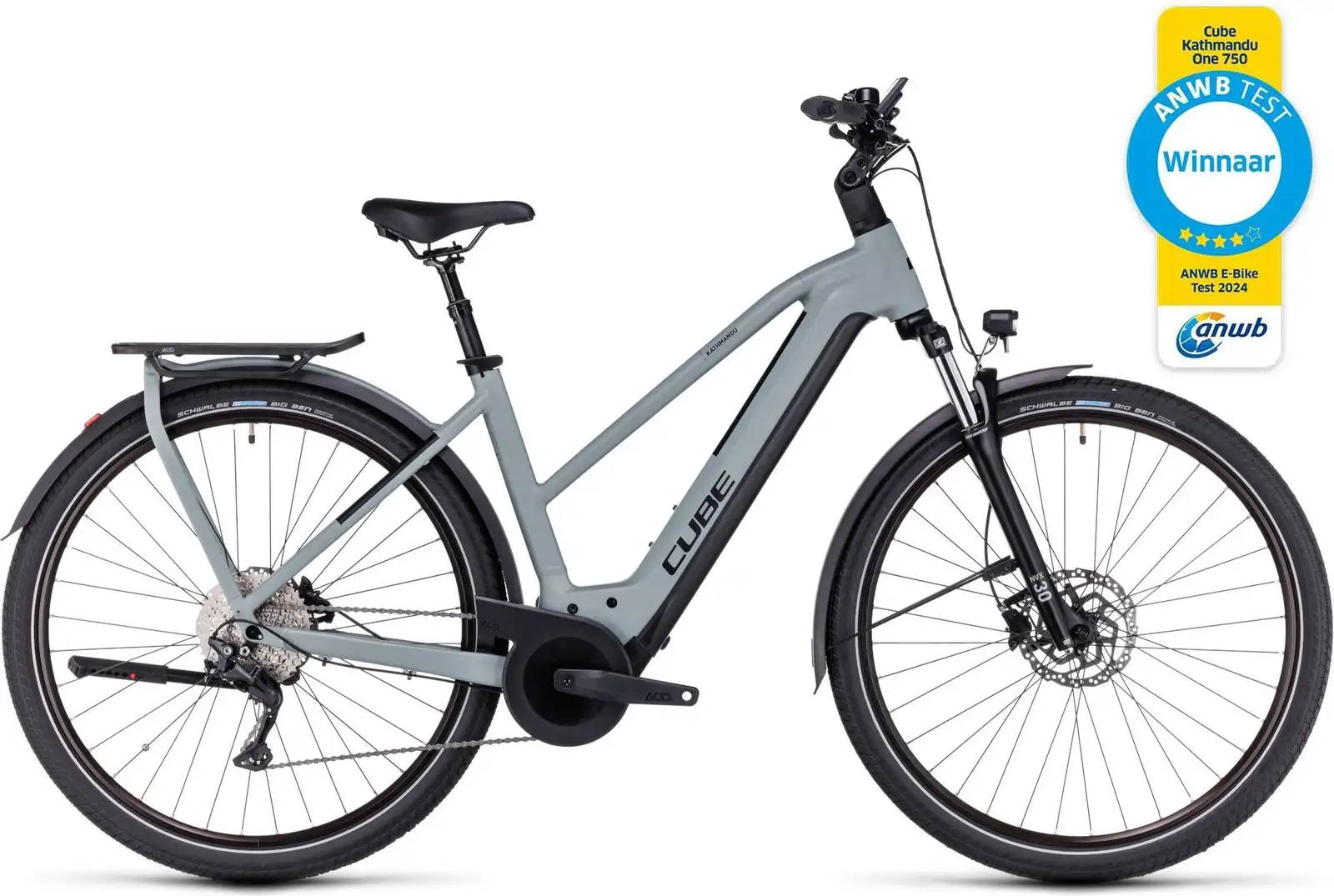 Cube KATHMANDU HYBRID ONE 750 SWAMPGREY - Image 1