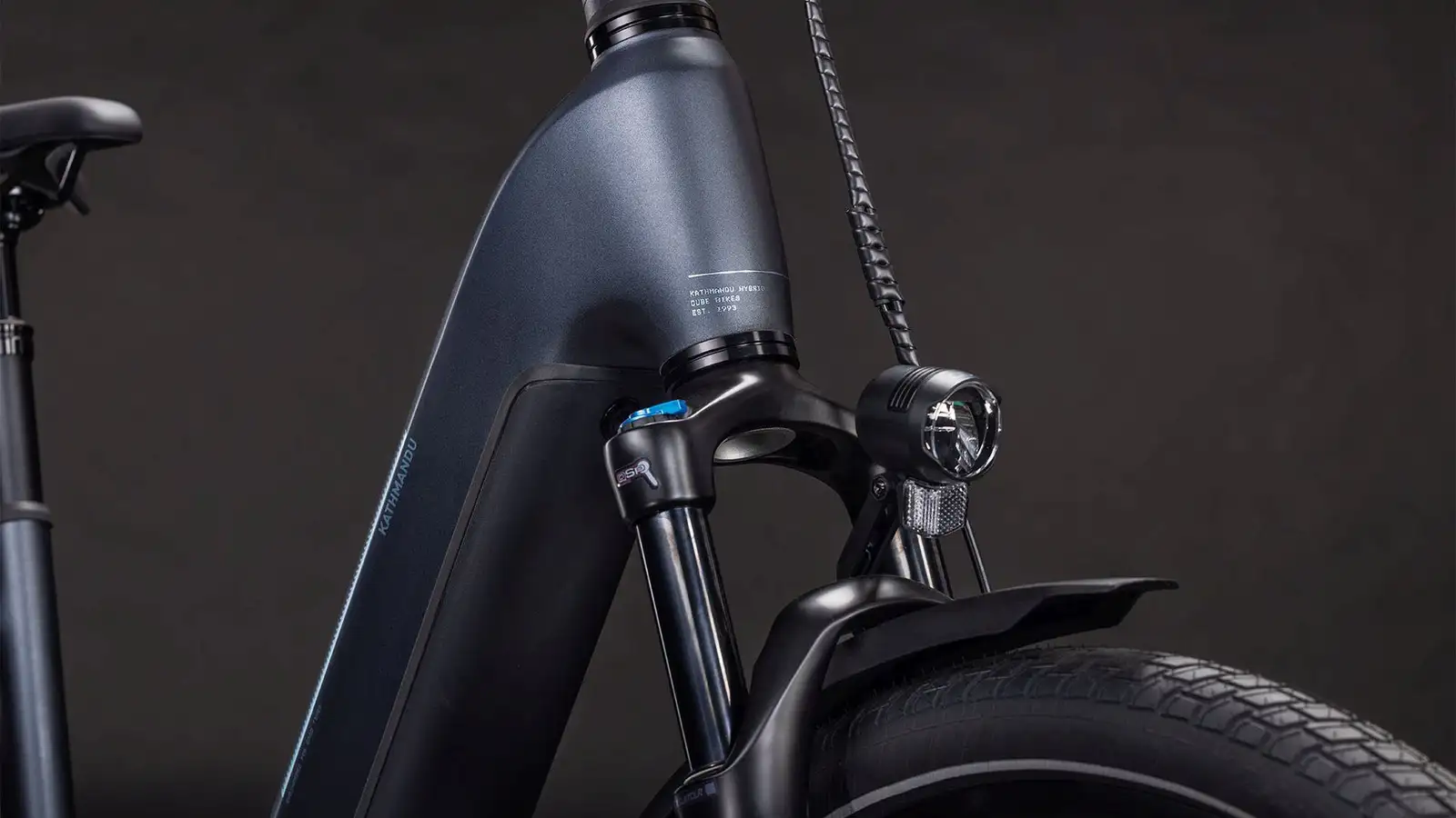 Cube KATHMANDU HYBRID ONE 800 METALLICGREY/GREY - Image 2