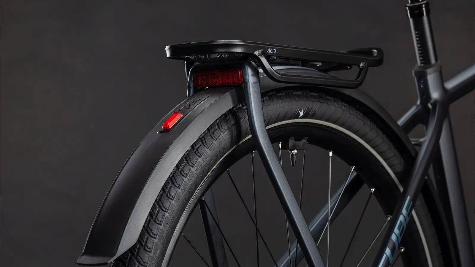 Cube KATHMANDU HYBRID ONE 800 METALLICGREY/GREY - Image 4