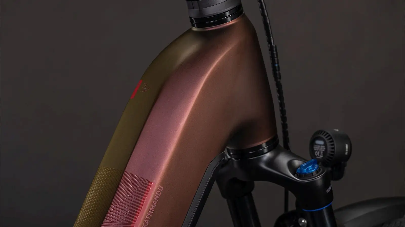 Cube KATHMANDU HYBRID PRO 800 SUNGLOW/CHROME - Afbeelding 2