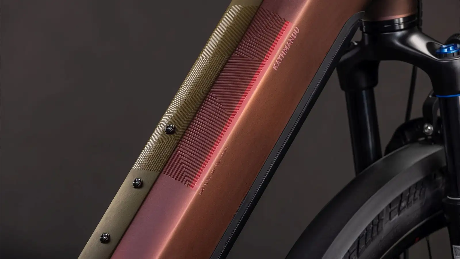 Cube KATHMANDU HYBRID PRO 800 SUNGLOW/CHROME - Afbeelding 3