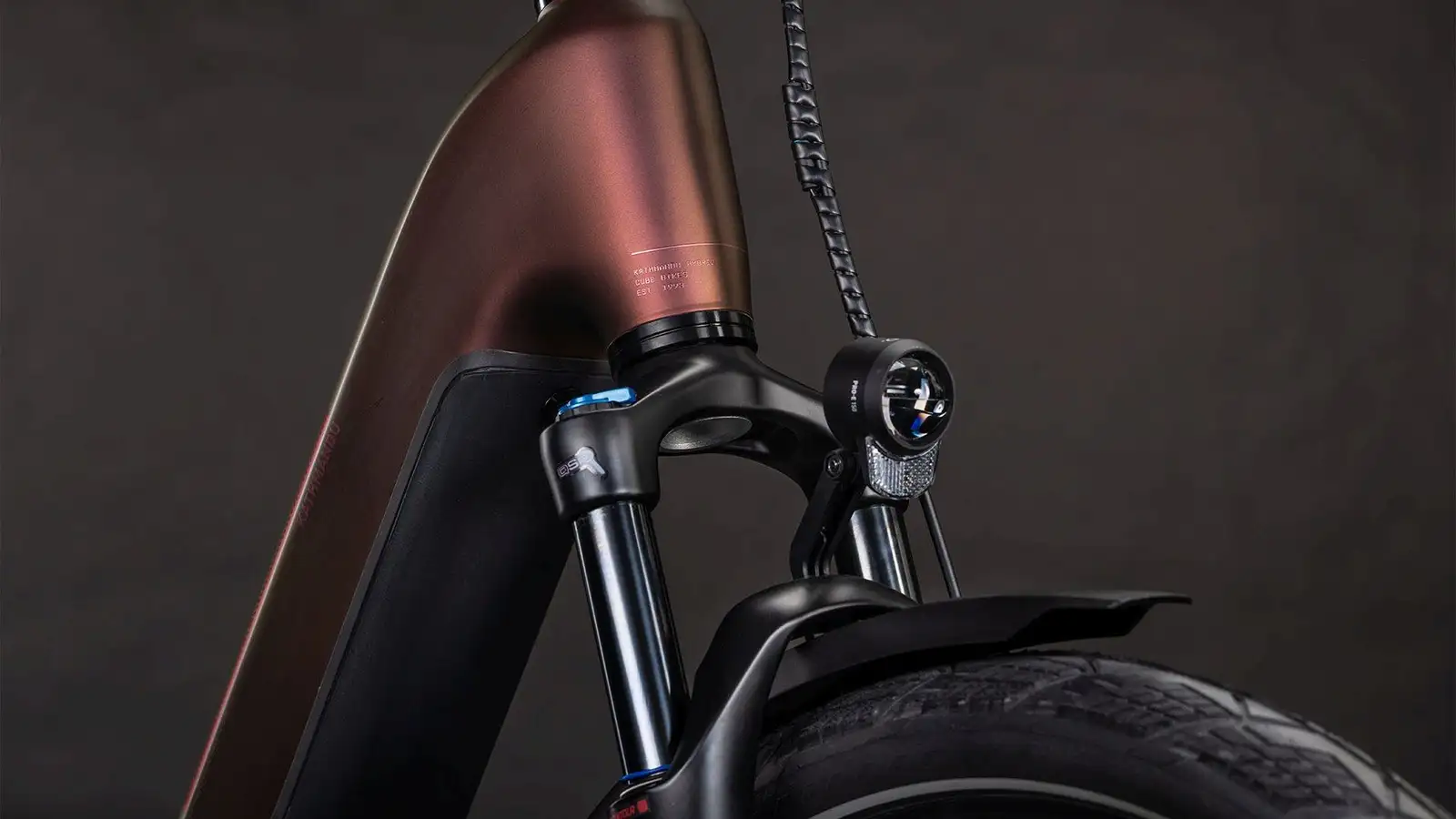 Cube KATHMANDU HYBRID PRO 800 SUNGLOW/CHROME - Afbeelding 6