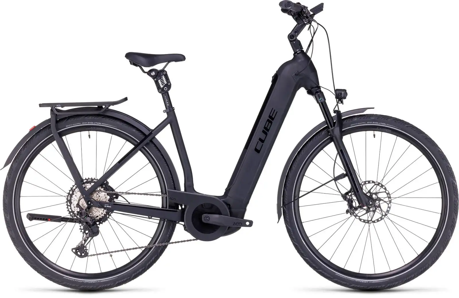 Cube KATHMANDU HYBRID SLT 750 BLACK/METAL - Image 1
