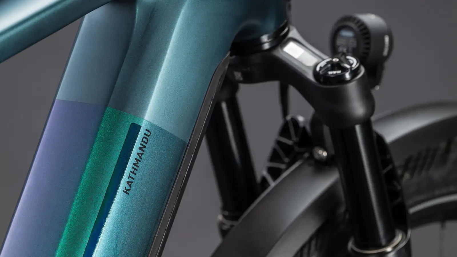 Cube KATHMANDU HYBRID SLT 800 DUSKWOOD/GOBLIN - Image 3