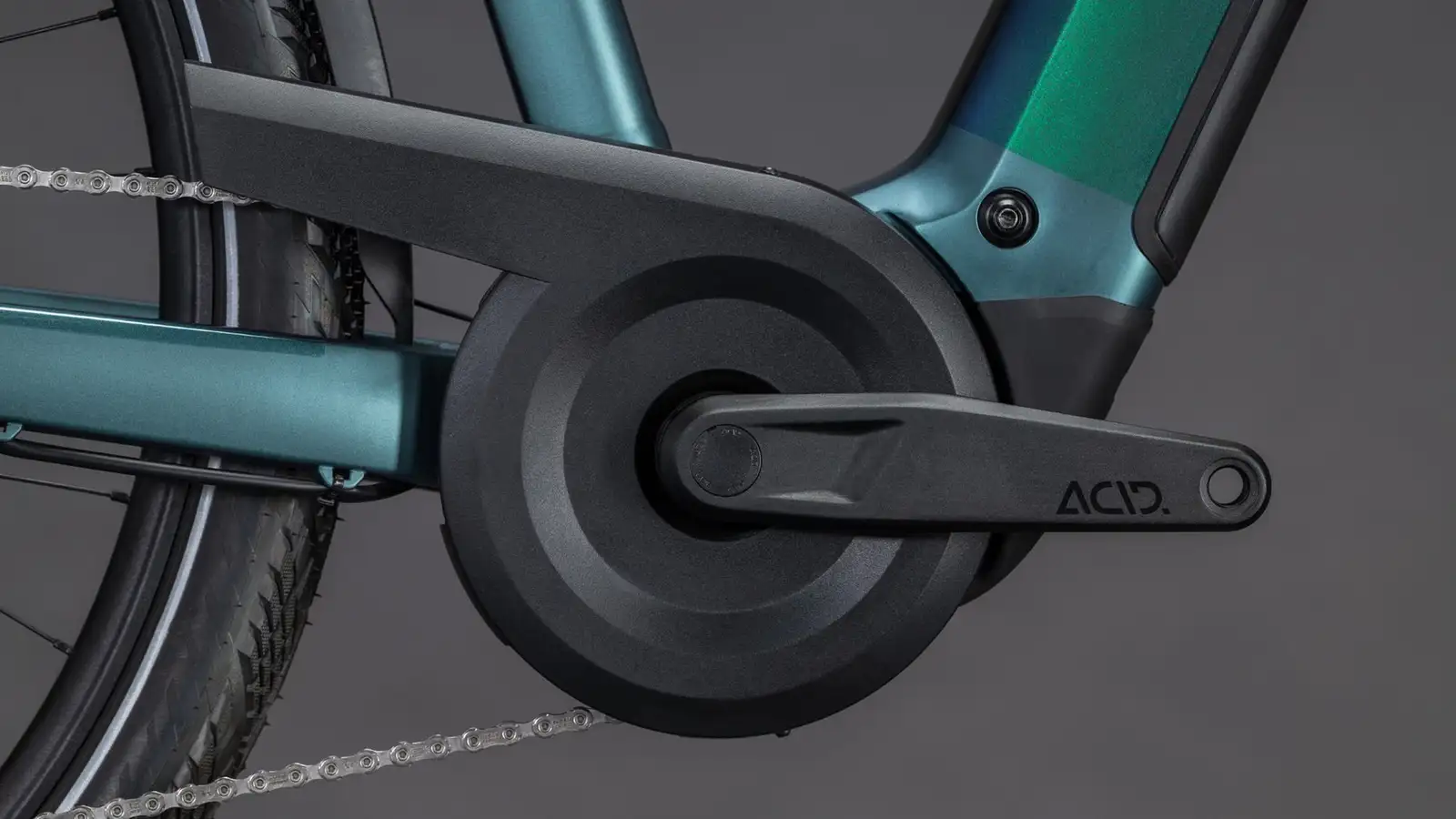 Cube KATHMANDU HYBRID SLT 800 DUSKWOOD/GOBLIN - Image 4