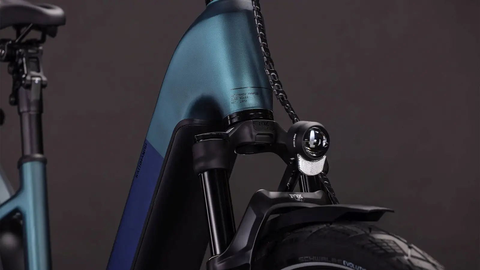 Cube KATHMANDU HYBRID SLT 800 DUSKWOOD/GOBLIN - Image 7