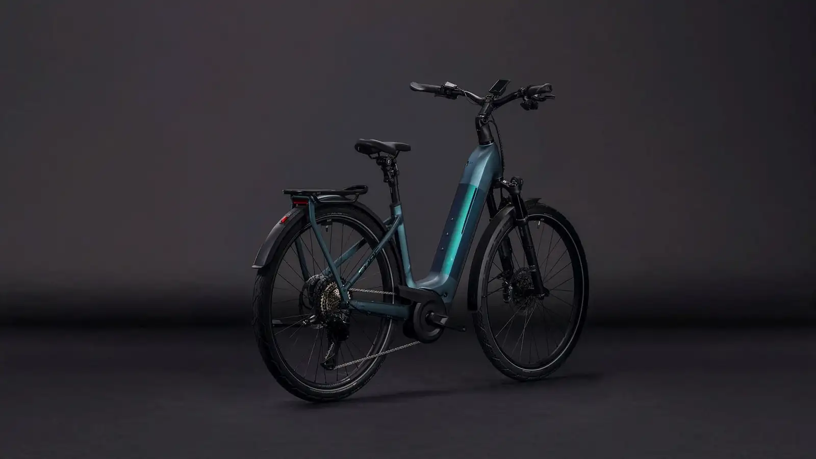 Cube KATHMANDU HYBRID SLT 800 DUSKWOOD/GOBLIN - Image 8